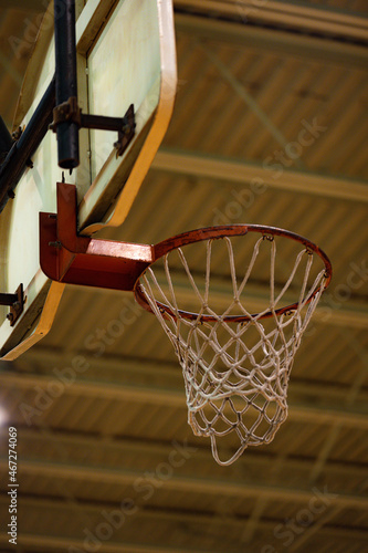 basketball hoop and net