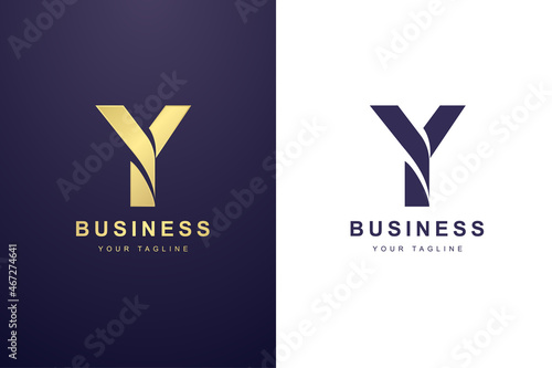 Initial Letter Y Logo For Business or Media Company.