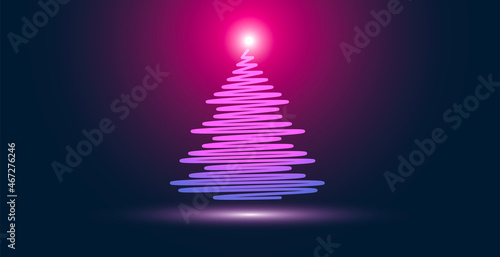 albero di natale, luce, sorpresa, magia, alberello