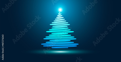 albero di natale, luce, sorpresa, magia, alberello