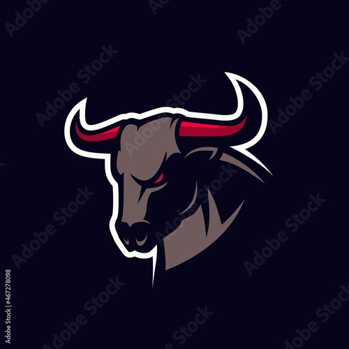 bull logo template