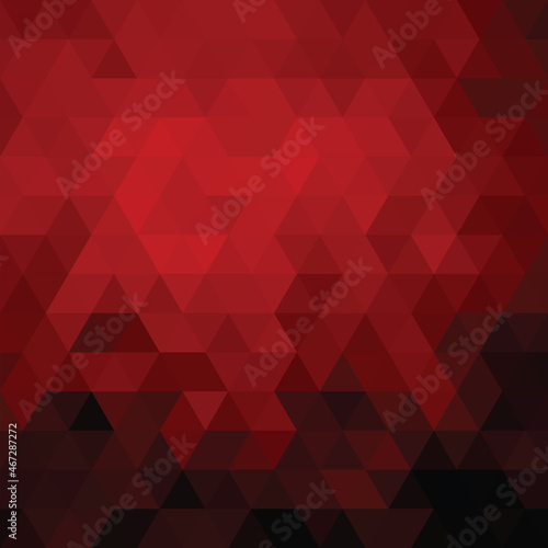 Red geometric texture background