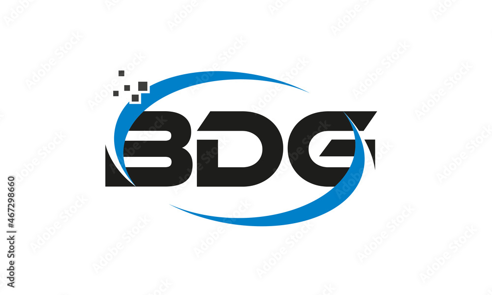 dots or points letter BDG technology logo designs concept vector Template Element dots or points letter BDG technology logo designs concept vector Template Element