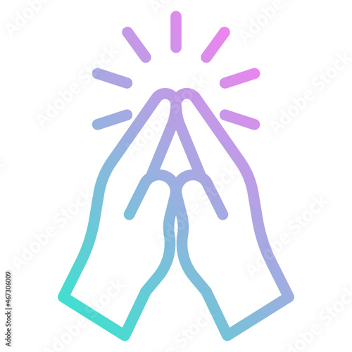 praying
