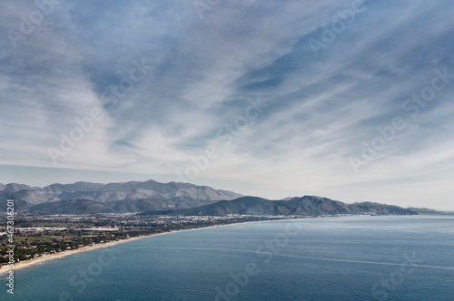 Seaview  from Terracina to gulf of Gaeta , Italy photo