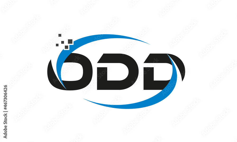dots or points letter ODD technology logo designs concept vector Template Element dots or points letter ODD technology logo designs concept vector Template Element