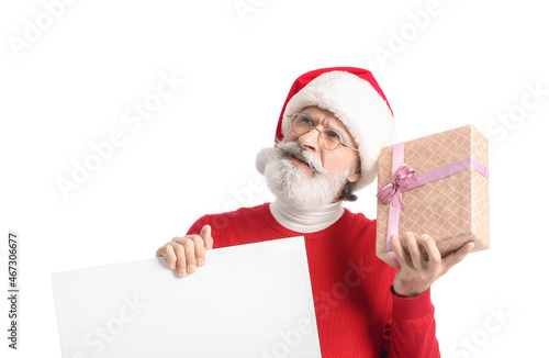 Thoughtful mature man in Sa...