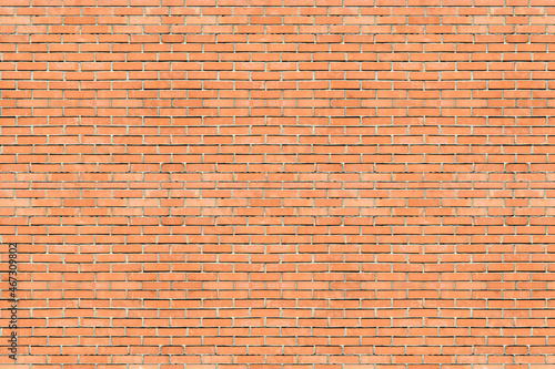 red, orange brick wall, brick background for design