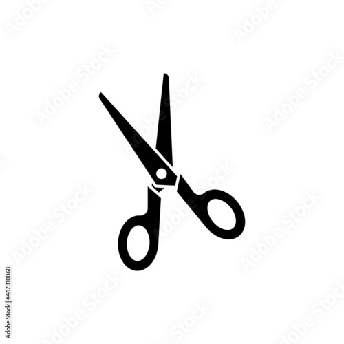 Scissors icon design template vector isolated illustration
