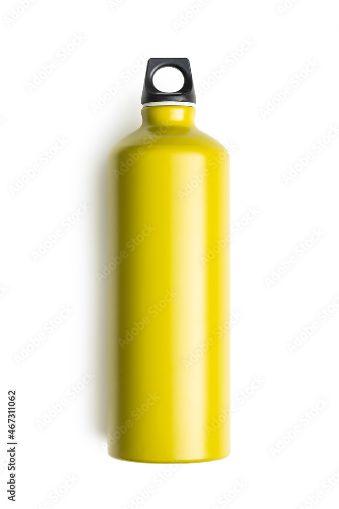 Camping aluminium water bottle. Camping aluminium water bottle.