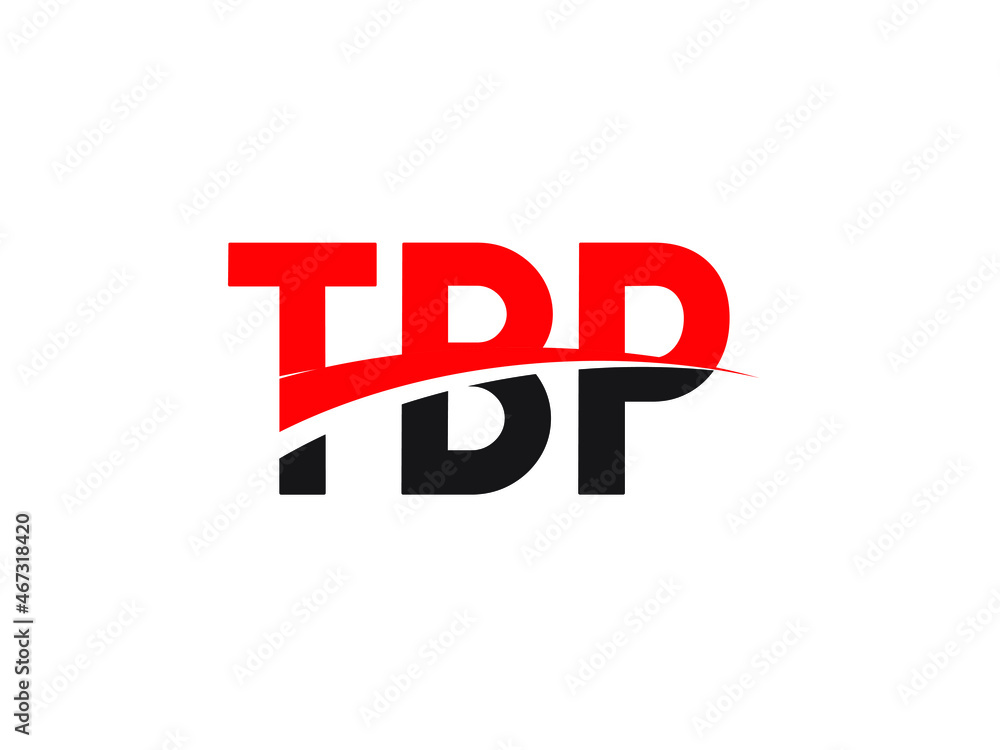 TBP Letter Initial Logo Design Vector Illustration TBP Letter Initial Logo Design Vector Illustration
