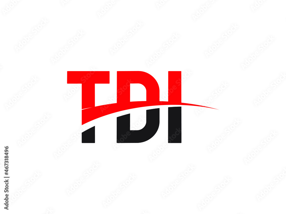 TDI Letter Initial Logo Design Vector Illustration TDI Letter Initial Logo Design Vector Illustration