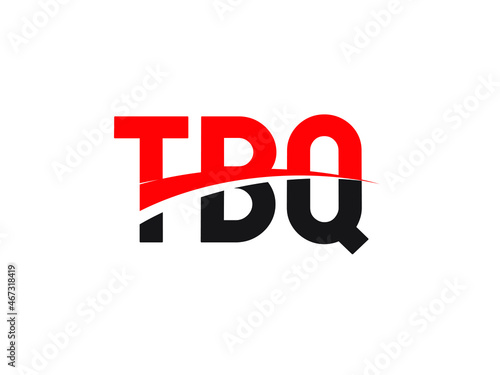 TBQ Letter Initial Logo Design Vector Illustration