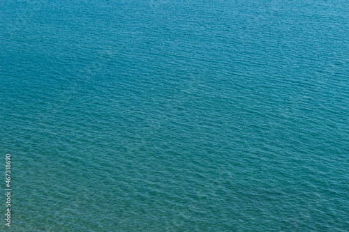 background of blue water
