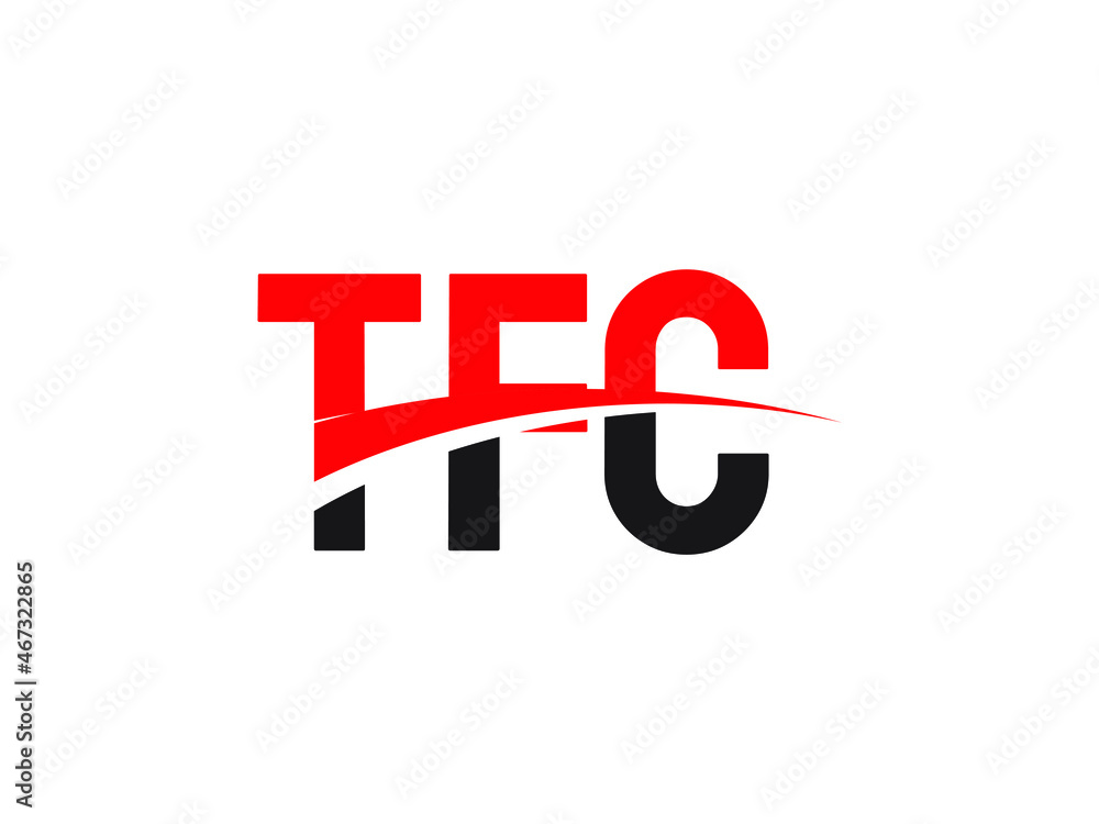 TFC Letter Initial Logo Design Vector Illustration TFC Letter Initial Logo Design Vector Illustration