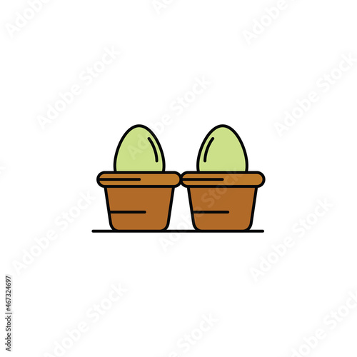 Cake icon vector design flat