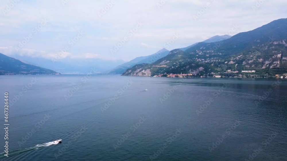 Beautiful Lake Como: Panorama from Bellagio, Lombardy Beautiful Lake Como: Panorama from Bellagio, Lombardy