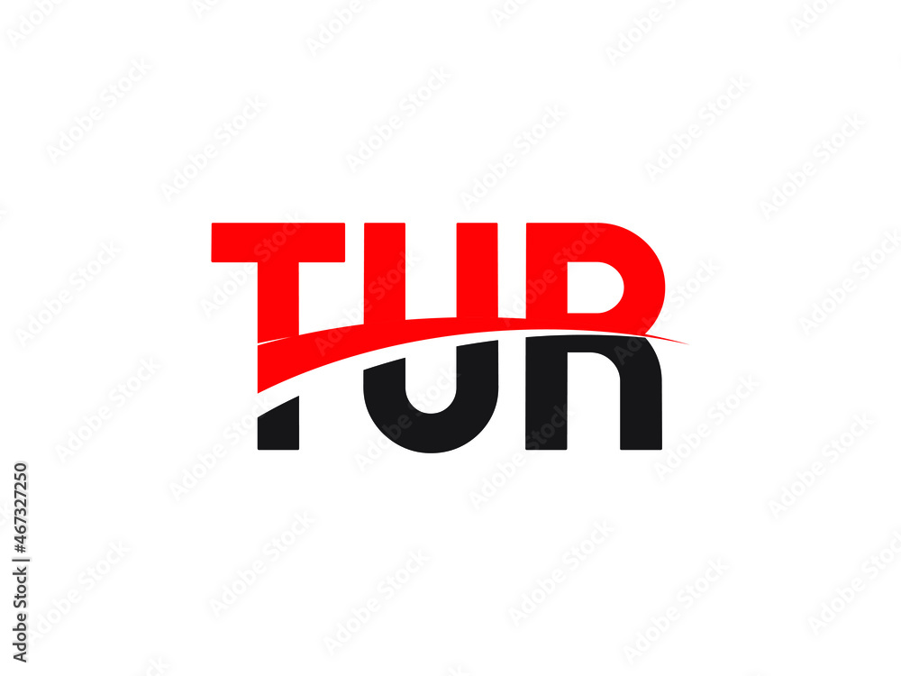 TUR Letter Initial Logo Design Vector Illustration TUR Letter Initial Logo Design Vector Illustration