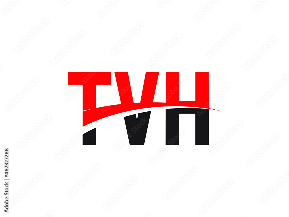 TVH Letter Initial Logo Design Vector Illustration TVH Letter Initial Logo Design Vector Illustration