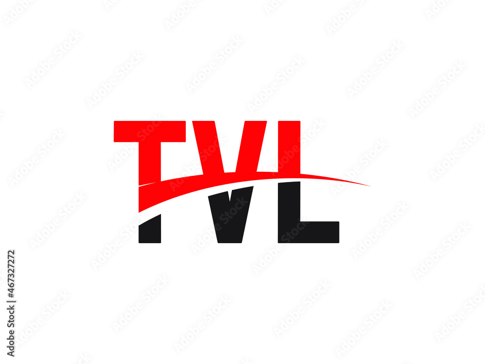 TVL Letter Initial Logo Design Vector Illustration TVL Letter Initial Logo Design Vector Illustration