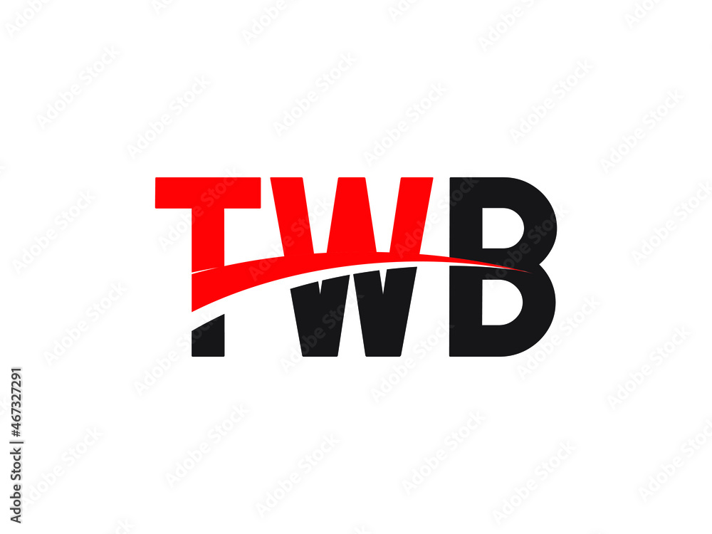TWB Letter Initial Logo Design Vector Illustration TWB Letter Initial Logo Design Vector Illustration