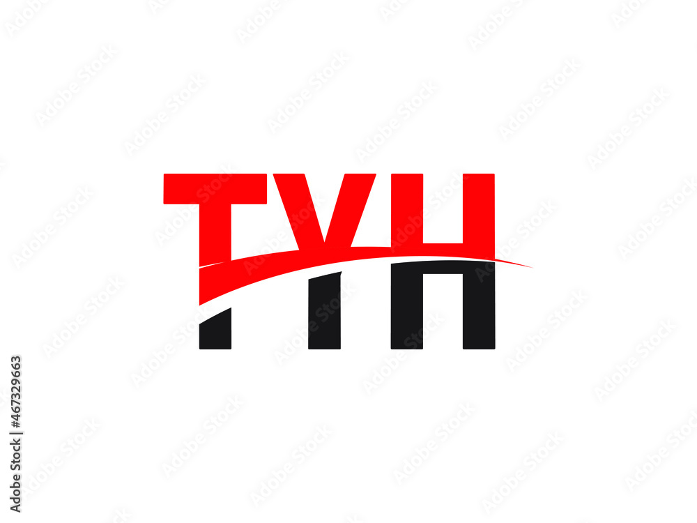 TYH Letter Initial Logo Design Vector Illustration TYH Letter Initial Logo Design Vector Illustration