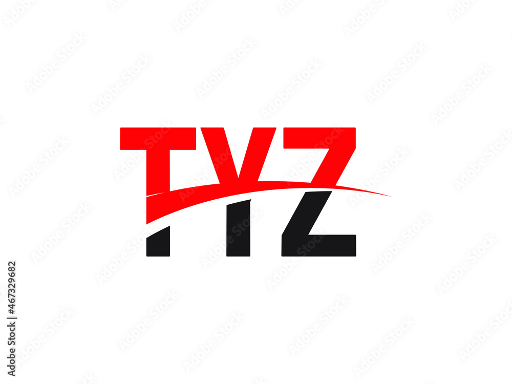 TYZ Letter Initial Logo Design Vector Illustration TYZ Letter Initial Logo Design Vector Illustration