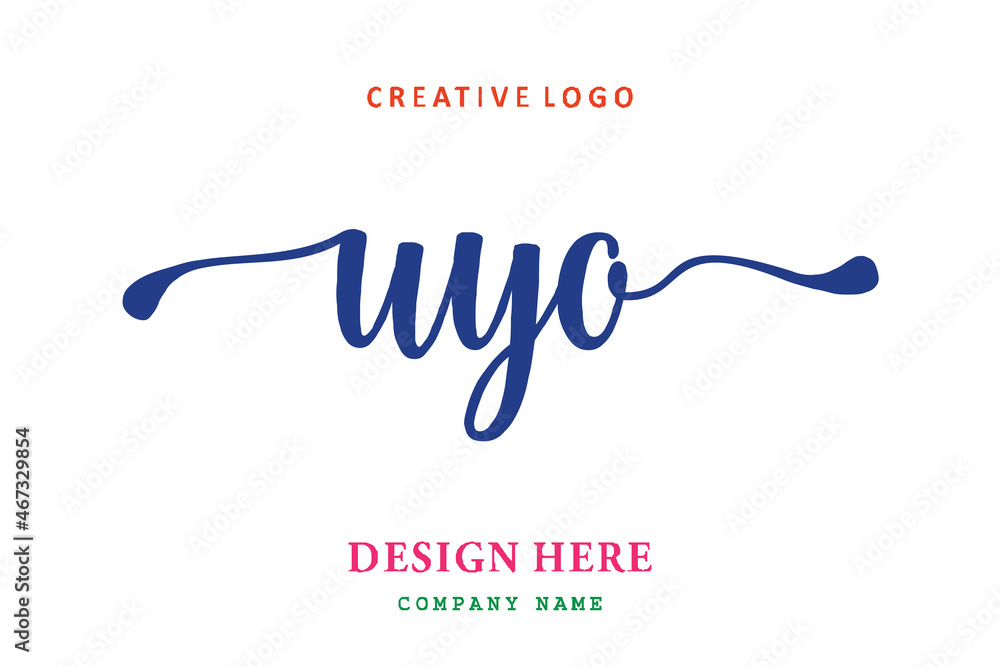 UYO lettering logo is simple, easy to understand and authoritative UYO lettering logo is simple, easy to understand and authoritative