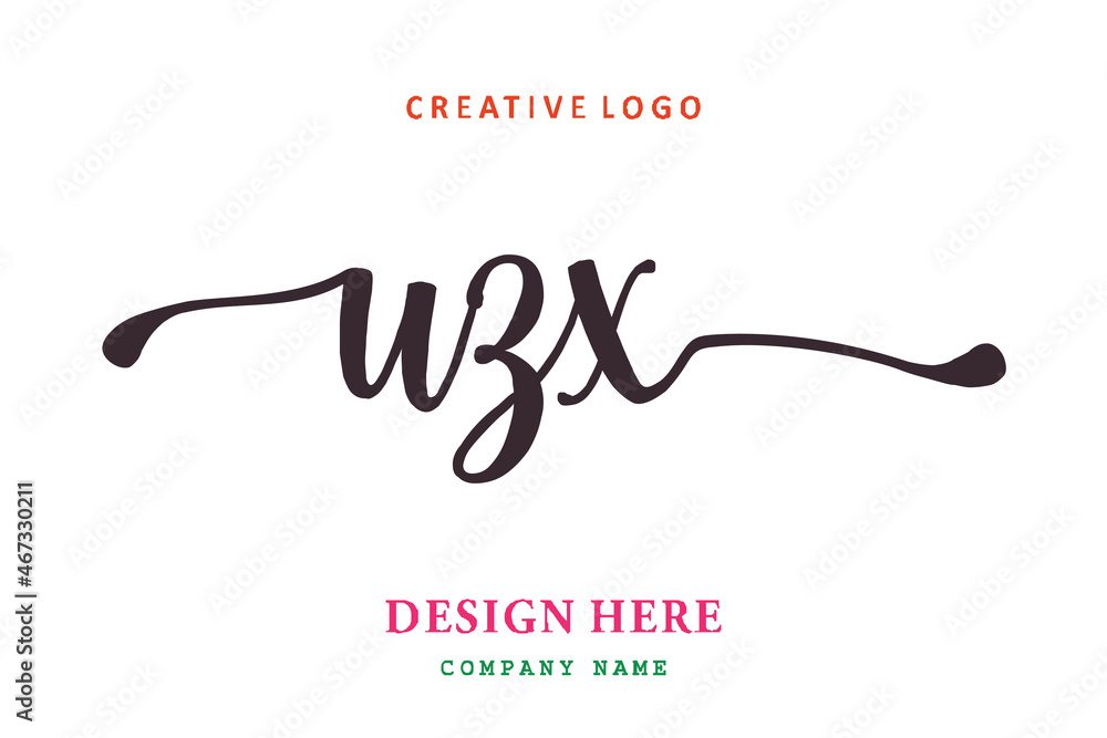 UZX lettering logo is simple, easy to understand and authoritative UZX lettering logo is simple, easy to understand and authoritative