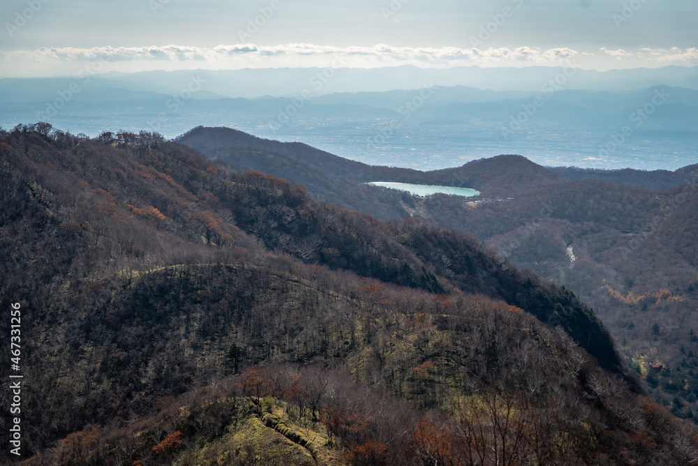 赤城山　紅葉ハイキング　11月