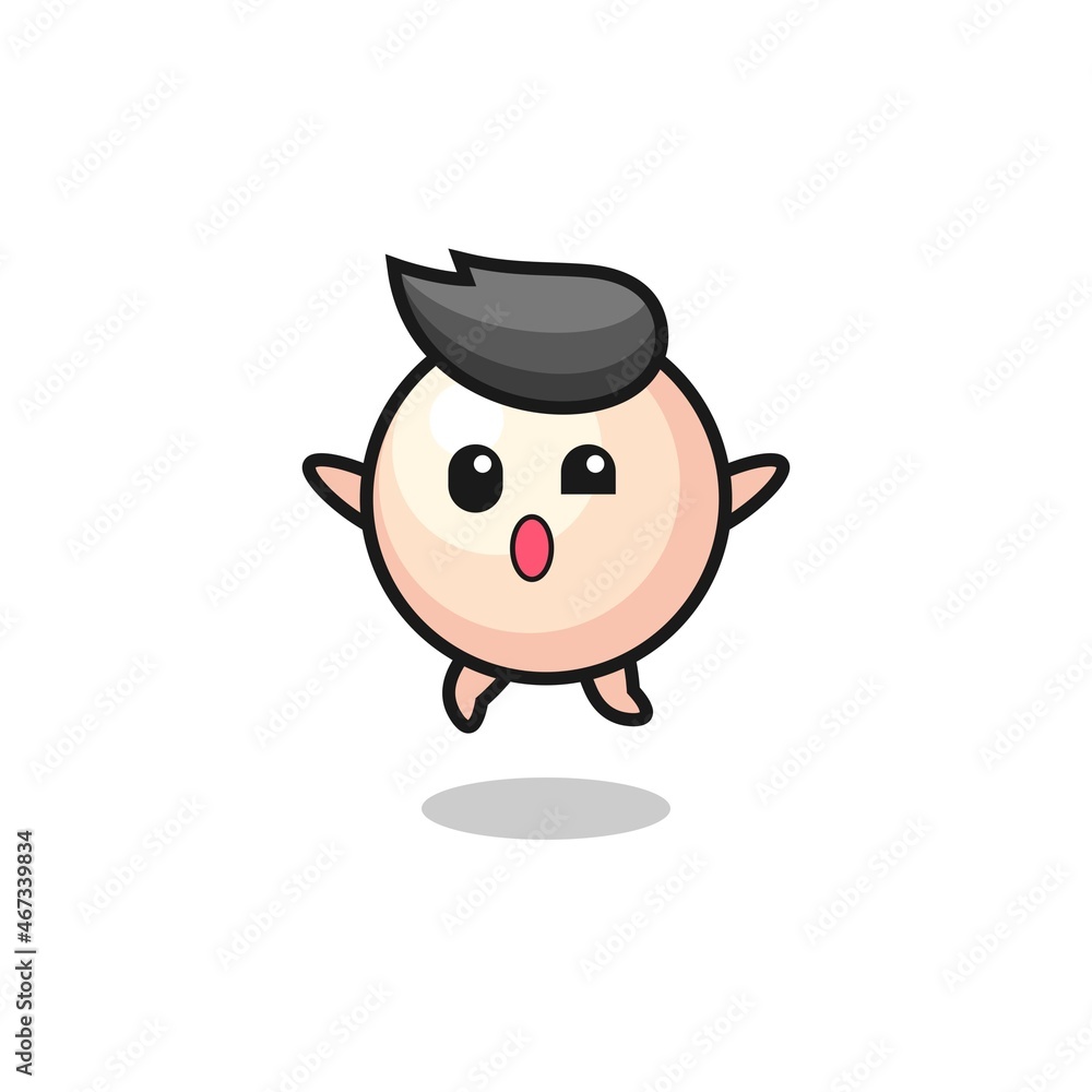 pearl character is jumping gesture pearl character is jumping gesture