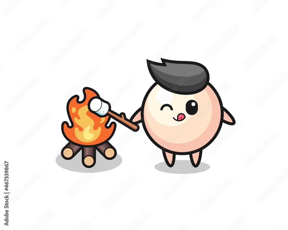 pearl character is burning marshmallow pearl character is burning marshmallow