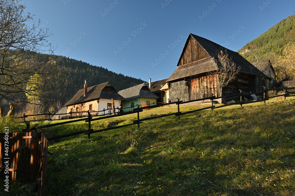 The village Vlkolínec