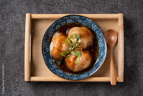 Bawan (Ba wan), Taiwanese meatball delicious street food.