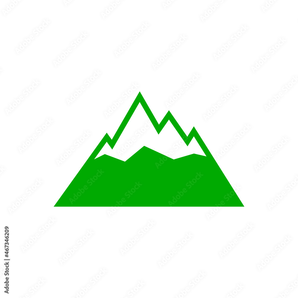 Berg und Hintergrund