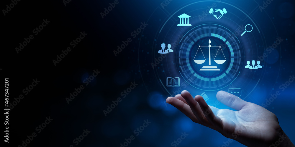 Obraz Labor law Lawyer Legal Advice Business Finance Concept.