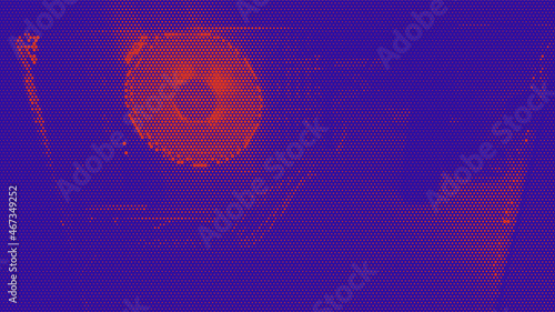 Glowing element of music album, digital music, space disk, fluid circle vector illustration