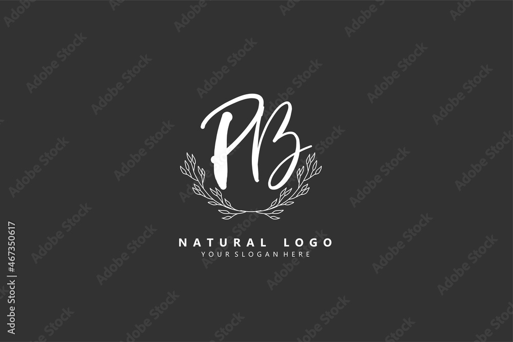 P B PB logo, Initial lettering handwriting or handwritten for identity. Logo with signature and hand drawn style. P B PB logo, Initial lettering handwriting or handwritten for identity. Logo with signature and hand drawn style.