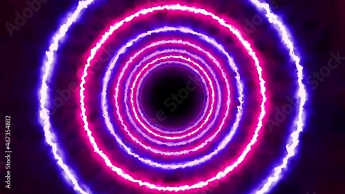 Vj 3D Tunnel Background Loop