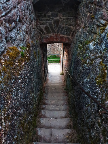 Fototapeta Naklejka Na Ścianę i Meble -  old stone tunnel