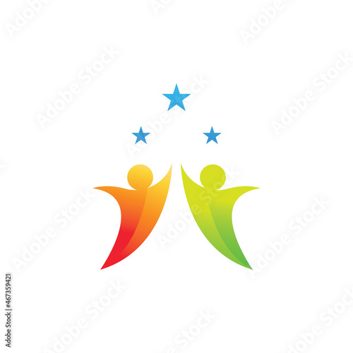 People star logo and vector images