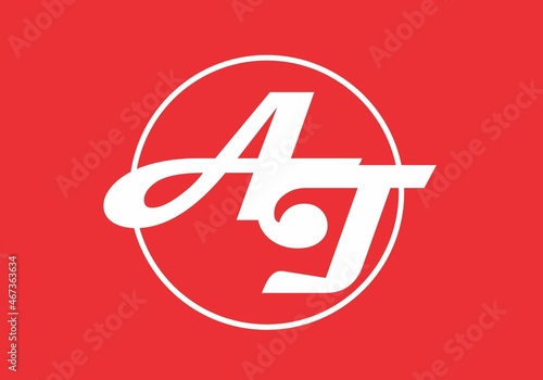 Unique shape of AT initial letter
