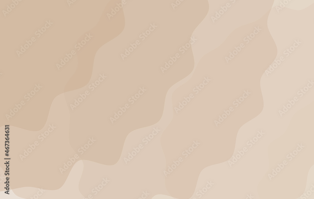 brown wave abstract background