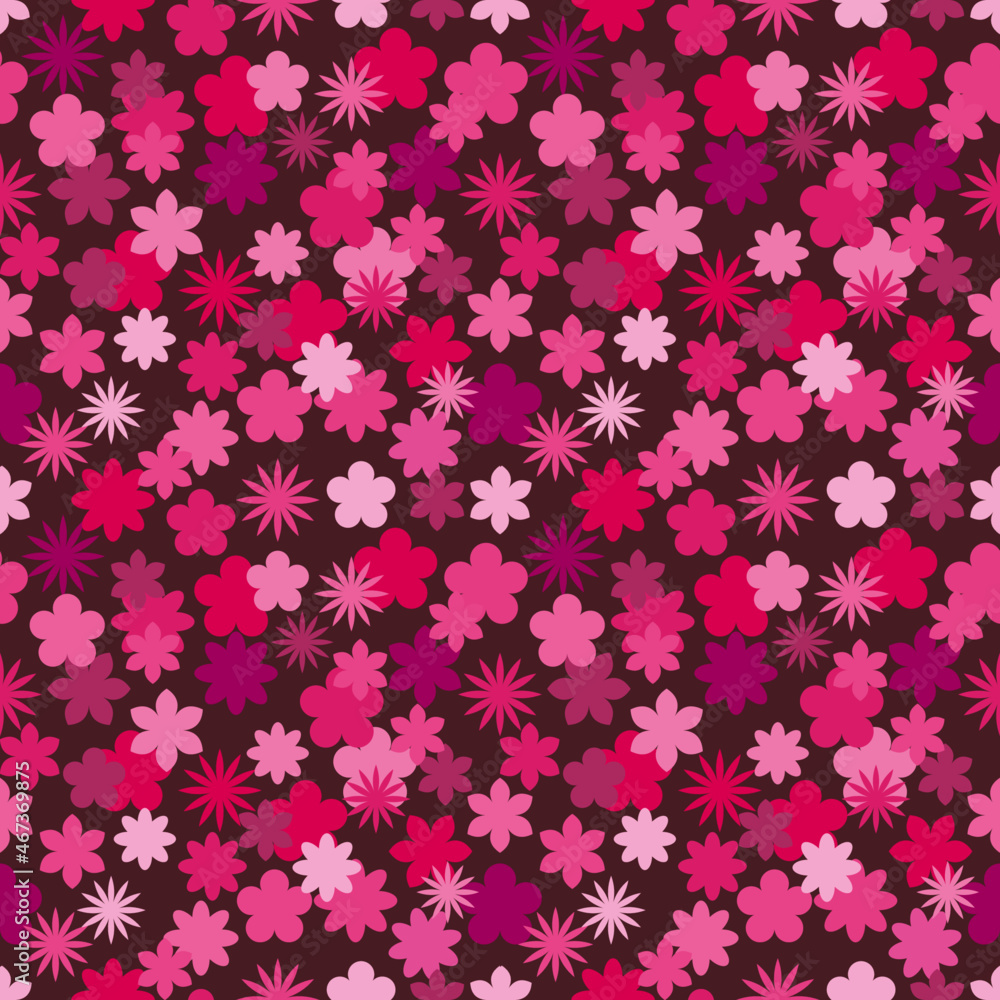 Very sweet seamless flowers pattern for decorating wallpaper, wrapping paper, fabric, backdrop and etc. Very sweet seamless flowers pattern for decorating wallpaper, wrapping paper, fabric, backdrop and etc.