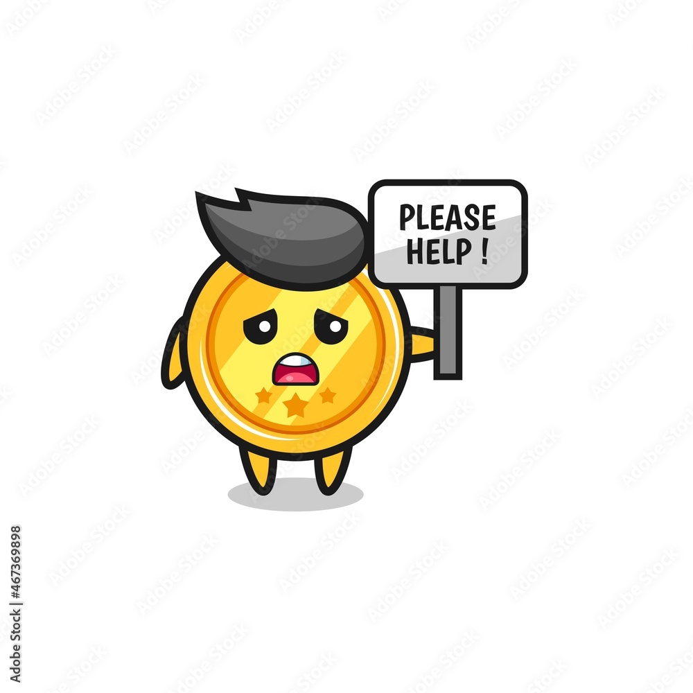 cute medal hold the please help banner cute medal hold the please help banner