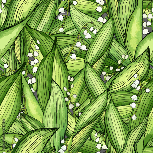 lily of the valley pattern