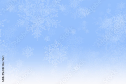 blue abstract christmas background