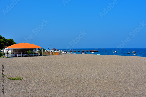 Fototapeta Naklejka Na Ścianę i Meble -  beach at patti sicily italy