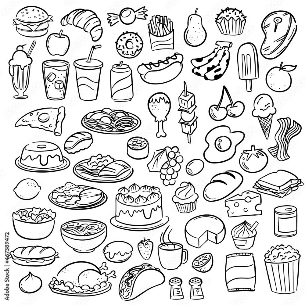 Food Doodle Set