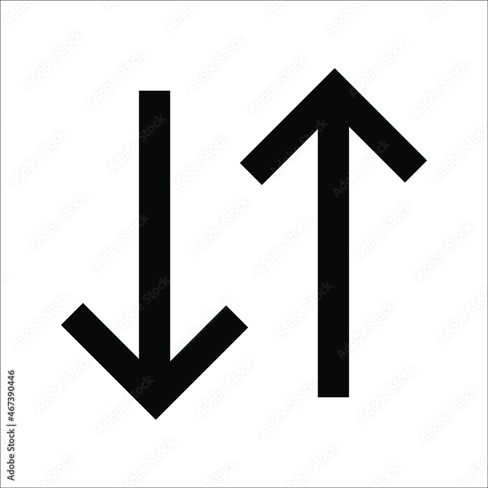 Double arrow icon illustration vector sign symbol isolated, on a white background Double arrow icon illustration vector sign symbol isolated, on a white background